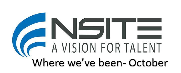 NISTE logo with where we've been- October